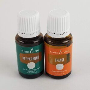 Young Living Peppermint 15mL Orange Lot Essential Oil USA Authentic YL New YLEO
